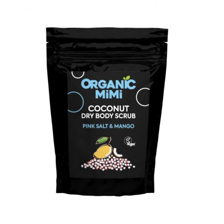 Exfoliante Corporal Seco Coco, Sal Rosa y Mango