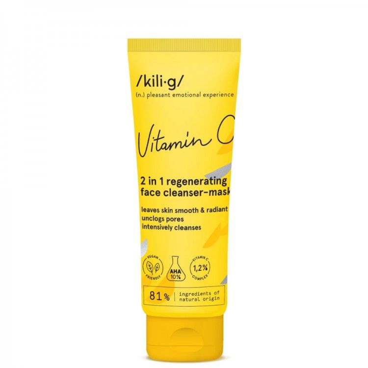 Limpiador facial regenerador 2en1 - mascarilla con AHA