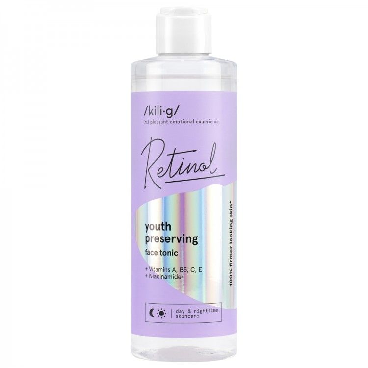 Tónico facial con retinol