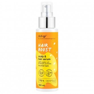 Serum Hair Boost con aceite de ricino