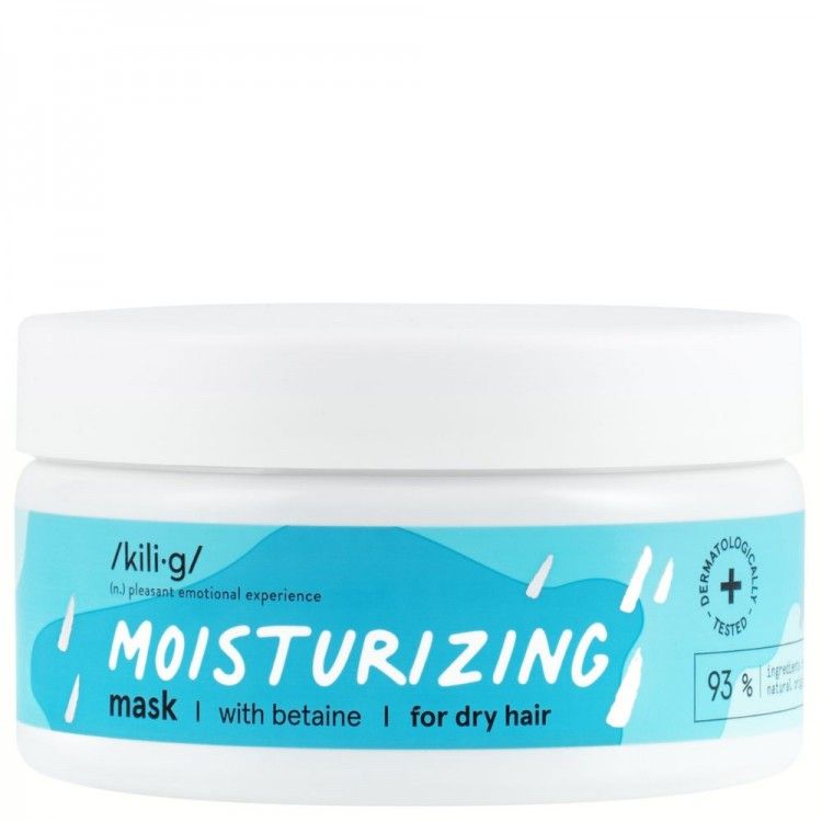 Mascarilla hidratante intensiva para el cabello con betaína