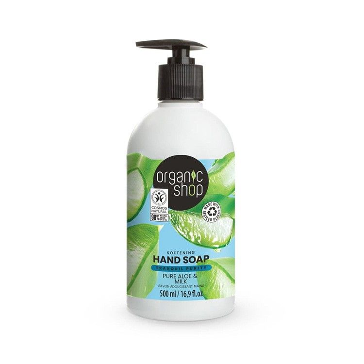 Jabón de manos suavizante Barbados Aloe y Leche