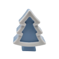Jabón de Navidad Abeto Azul y Blanco