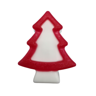 Jabón Navidad Árbol Rojo