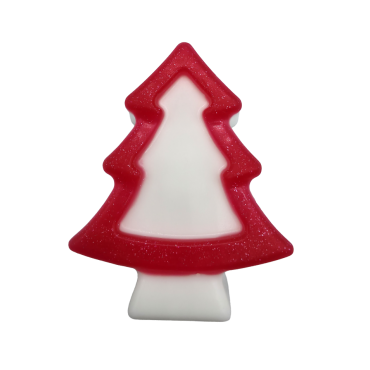 Jabón Navidad Árbol Rojo