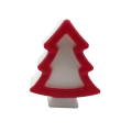 Jabón Navidad Abeto Blanco y Rojo