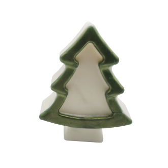 Jabón Navidad Abeto Blanco y Verde