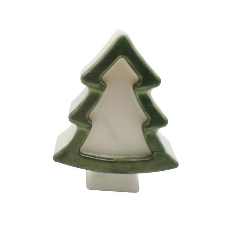 Jabón Navidad Abeto Blanco y Verde
