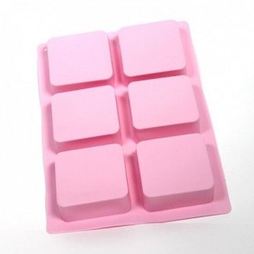 Molde Jabón Pastilla Rectangular Redondeada