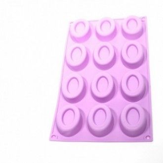Molde Jabón Pastilla Ovalada Relieve