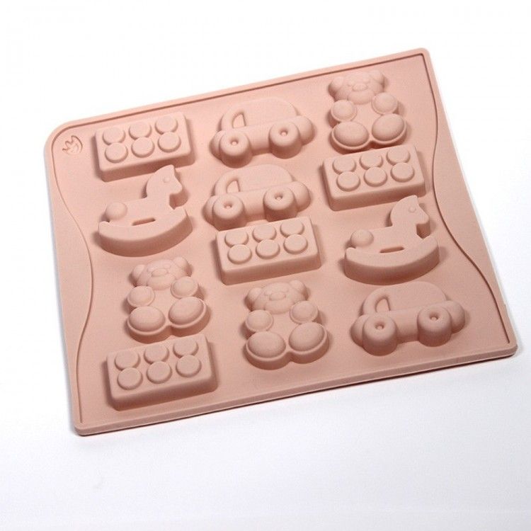 Molde Jabón Figuras Variadas Infantil