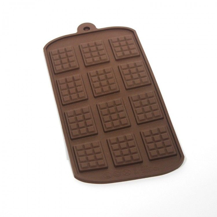 Molde Jabón Tableta Chocolate Pequeña