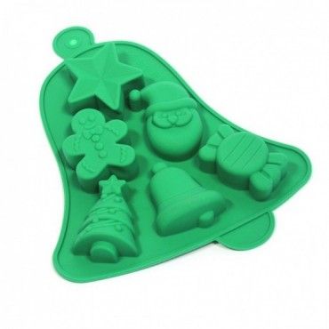 Molde Jabón Figuras Navidad