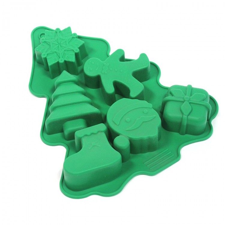 Molde Jabón Figuras de Navidad
