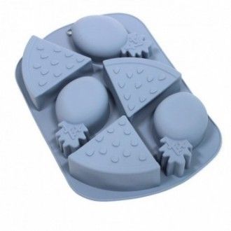 Molde Silicona Sandía Piña