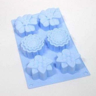 Molde Jabón Flores