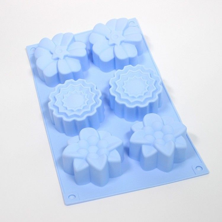 Molde Jabón Flores