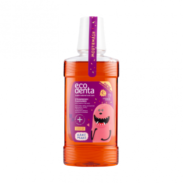 Enjuague Bucal Ecodenta Strawberry Kids 250ml