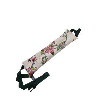 Saquito Lumbar Flores Rojas
