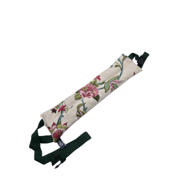 Saquito Lumbar Flores Rojas