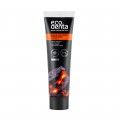 Tubo de Pasta de dientes blanqueadora de carbón activo y polvo de lava volcánica Ecodenta 100ml caja negra