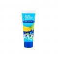 Tubo de Pasta de dientes infantil anticaries sorpresa de color Ecodenta 75ml caja azul y verde