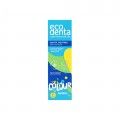 Caja de Pasta de dientes infantil anticaries sorpresa de color Ecodenta 75ml caja azul y verde