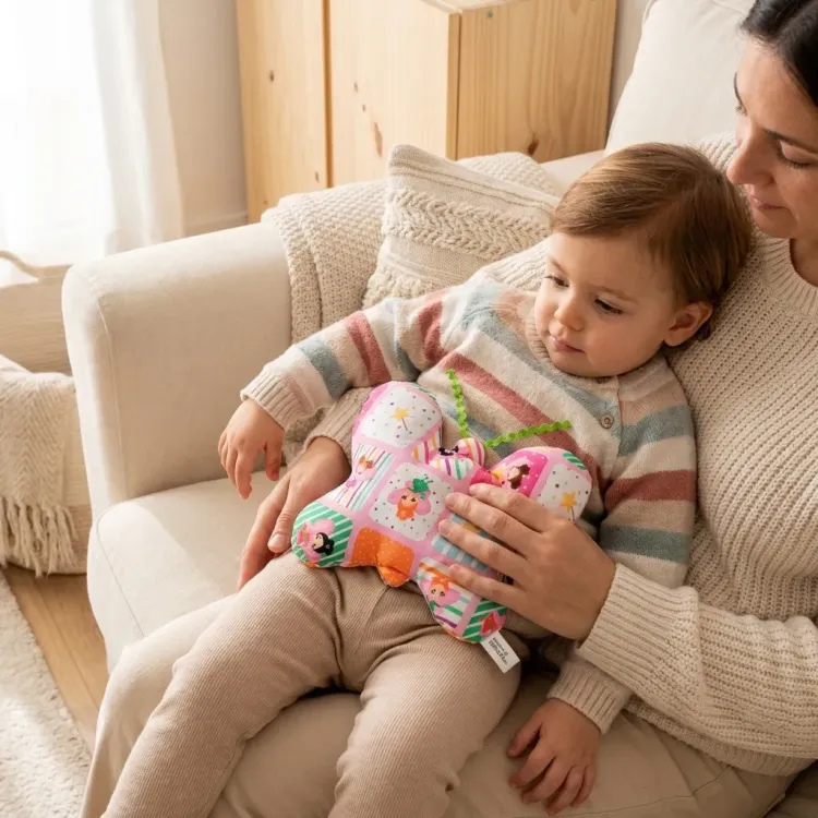 Saquito Térmico Infantil Mariposa de Semillas