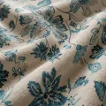Saquito Térmico Lumbar Flores Azules