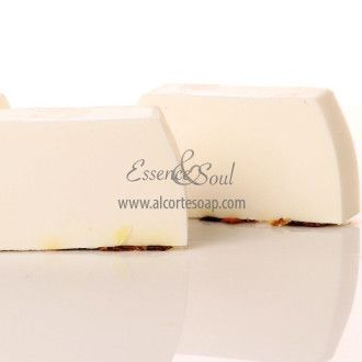 Barra jabón glicerina rosas