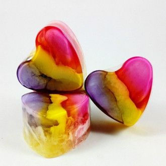 Jabón forma corazón Freesia