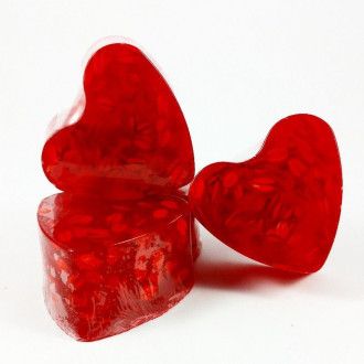 Jabón forma corazón Pomelo (Con avena)