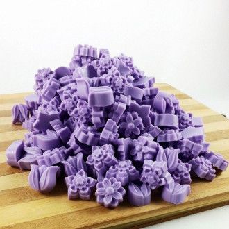 Jabón forma flores (lilas)