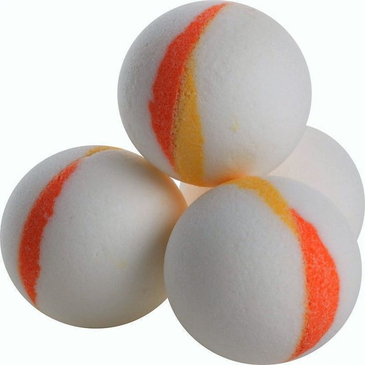 Bola de baño albaricoque