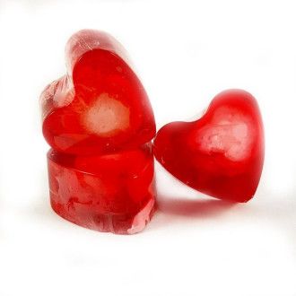 Jabón forma corazón Canela