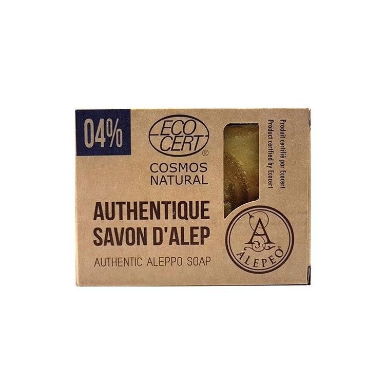 Pastilla jabón Alepo 04% EcoCert