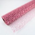 Tela de Malla Rosa Antiguo