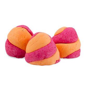 Bubble twist de espuma Grosella (6ud)