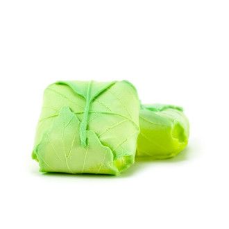 Figura de hojas de jabón Jugo Manzana