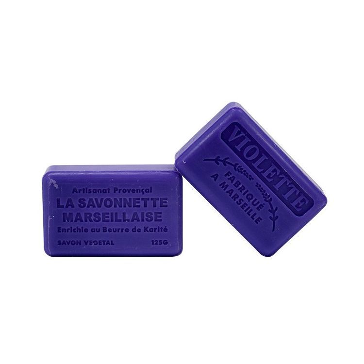 Jabón de Marsella Violetas (8ud)