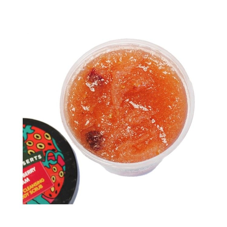 Exfoliante corporal limpieza profunda Mermelada Fresa