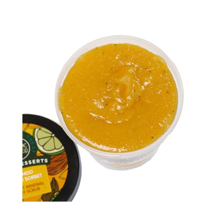 Exfoliante corporal renovación Sorbete Azúcar de Mango