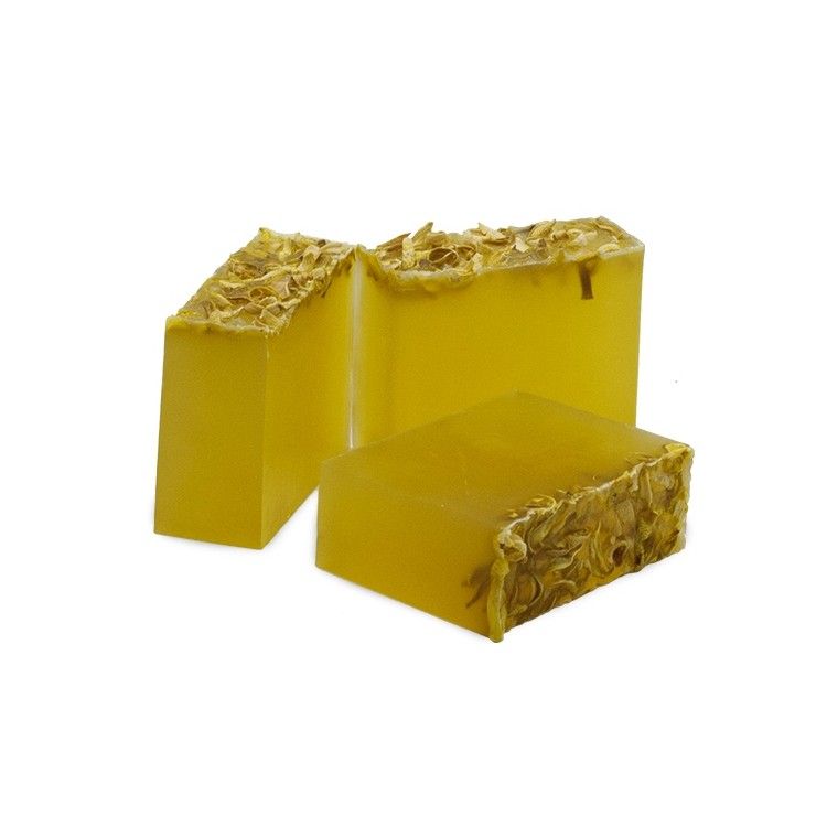 Jabón natural con Azahar, Zanahoria y Caléndula.