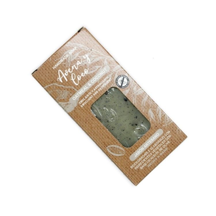 Pastilla de jabón avena y coco