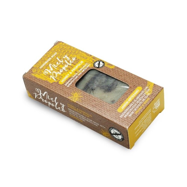 Pastilla de jabón miel y propóleo