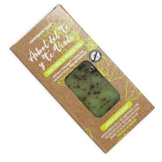 Pastilla de jabón árbol del té y té verde