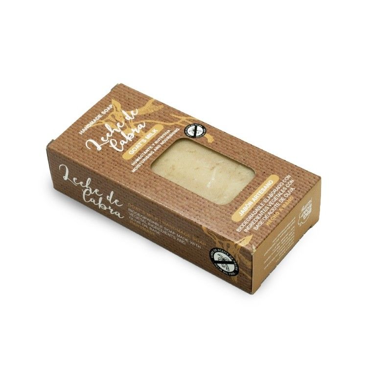 Pastilla de jabón leche de cabra