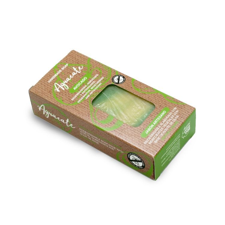 Pastilla de jabón con aguacate