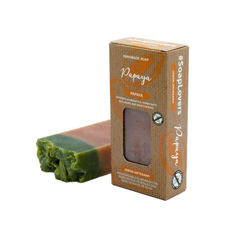 Pastilla de jabón Papaya