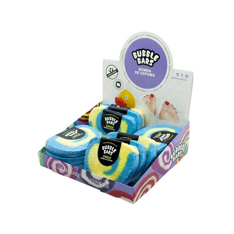 Bomba espuma chicle (6ud)